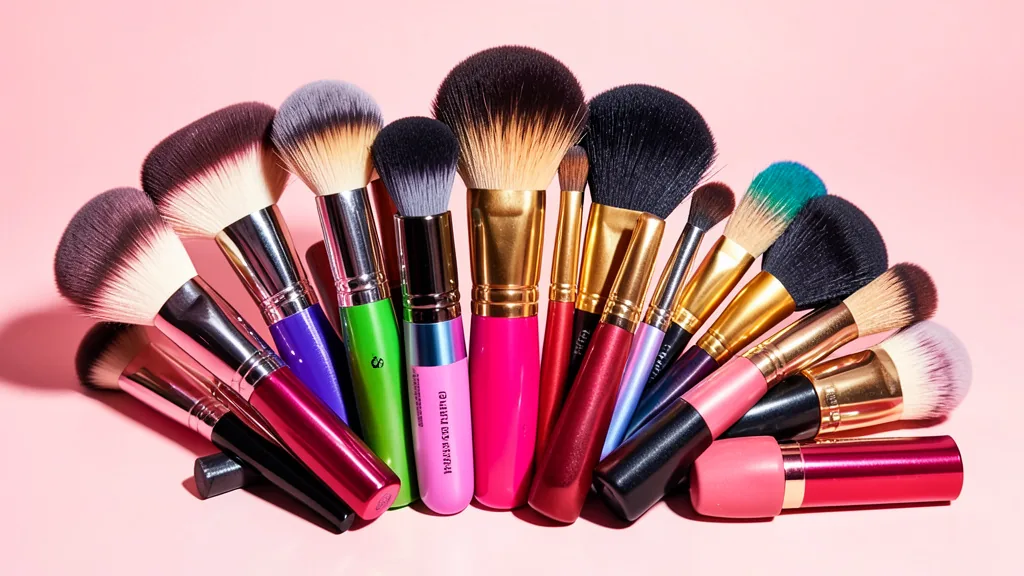 Intricate eye makeup detail