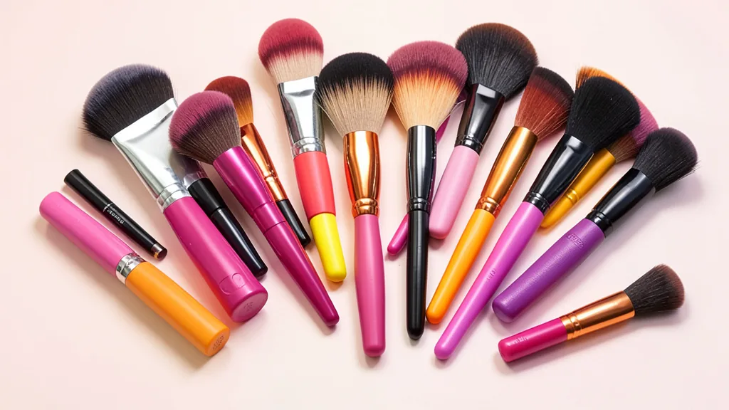 Makeup brushes