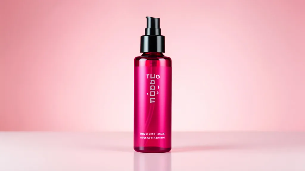 Laboratory pipette with active skincare ingredients